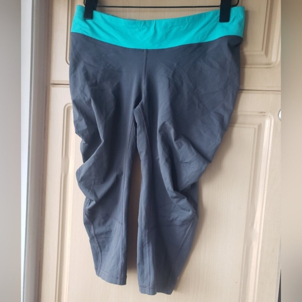 LULULEMON   Fast and free  ropped Leggings
